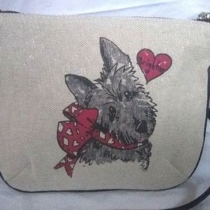 Brighton Scottie Glitter Bag Purse